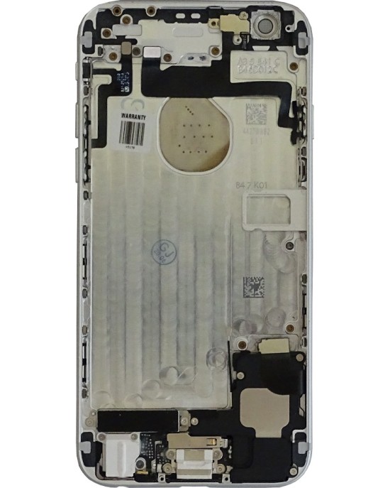 Obudowa Korpus z Taśmami iPhone 6 Silver