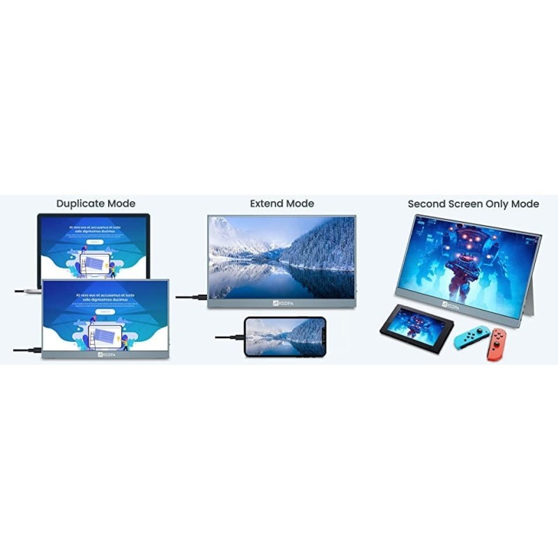 Przenośny monitor ARZOPA A1 Gamut 15,6" FHD