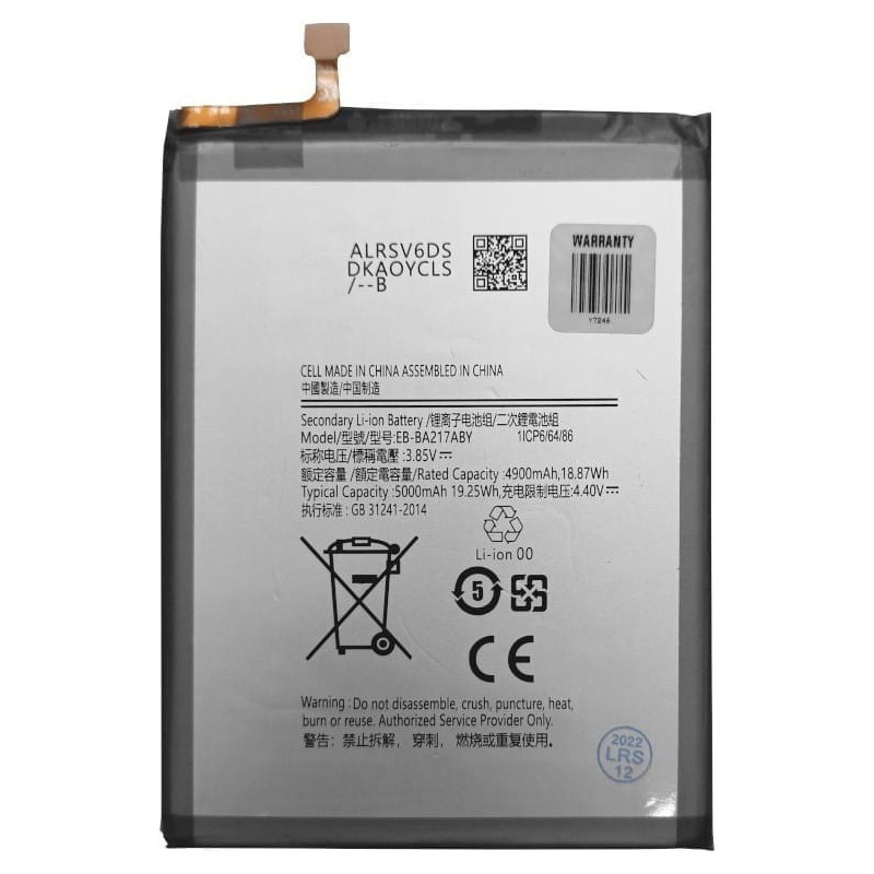 Bateria do Samsung Galaxy A21S EB-BA217ABY