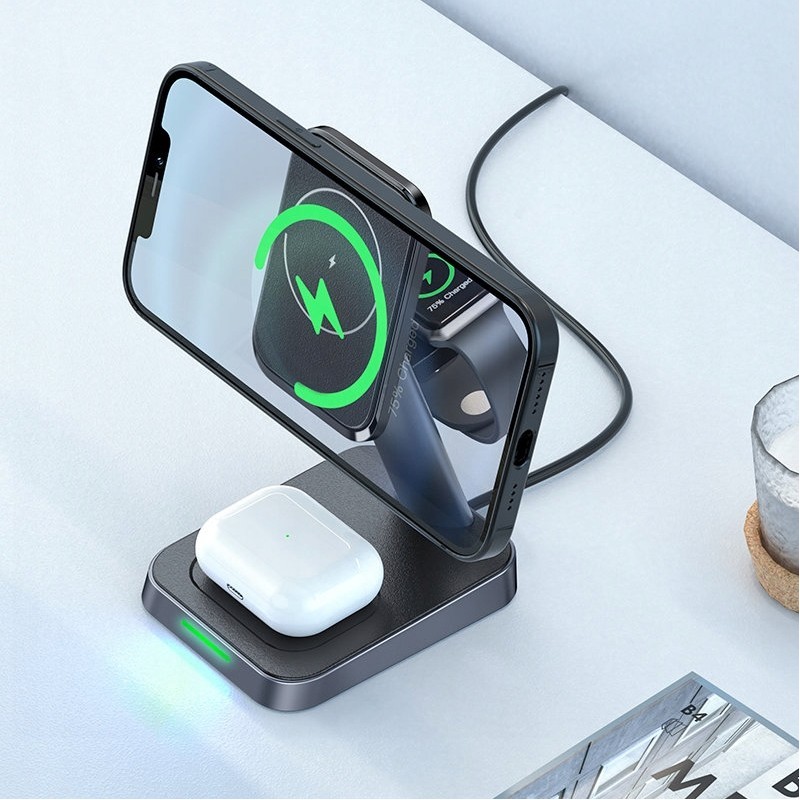 Ładowarka indukcyjna Magsafe do iPhone Apple Watch