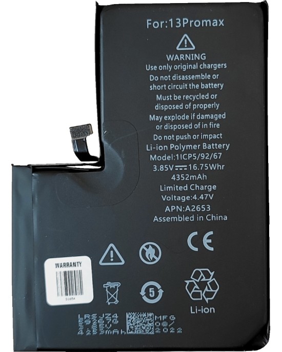 Bateria do iPhone 13 Pro Max