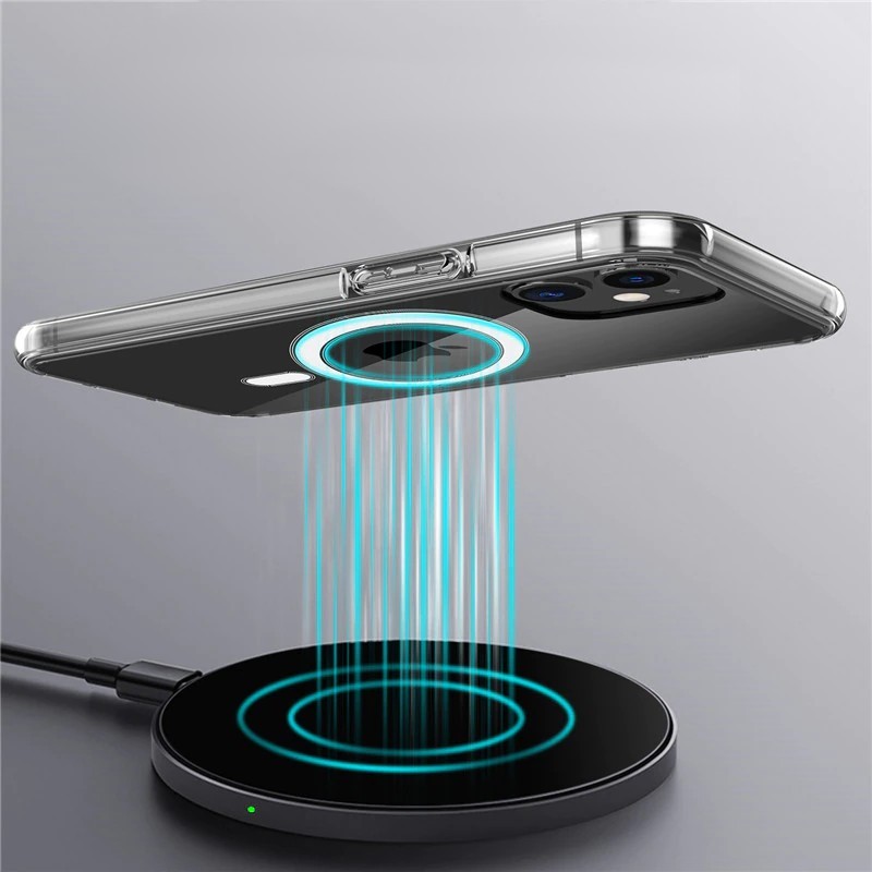 Przezroczyste ETUI MagSafe do iPhone 12/12 Pro HQ