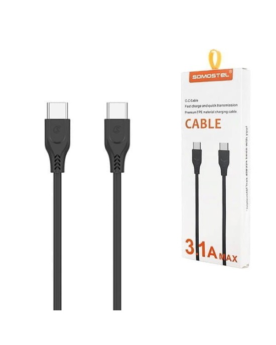 Kabel USB USB-C - USB-C 1.2 m SOMOSTEL