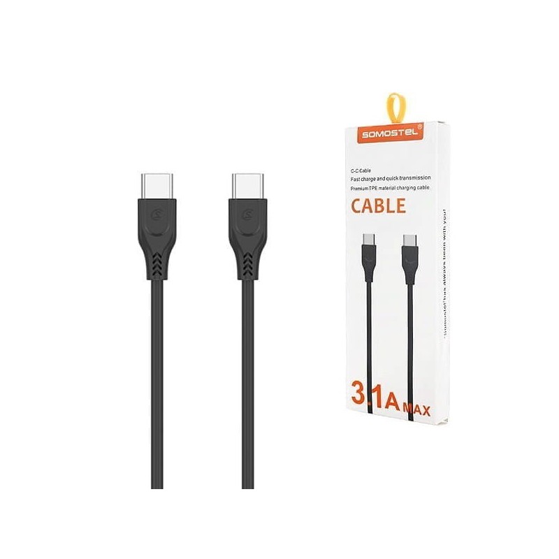 Kabel USB USB-C - USB-C 1.2 m SOMOSTEL