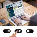 Zaślepka zasłonka do kamerki laptopa Czarna 3szt
