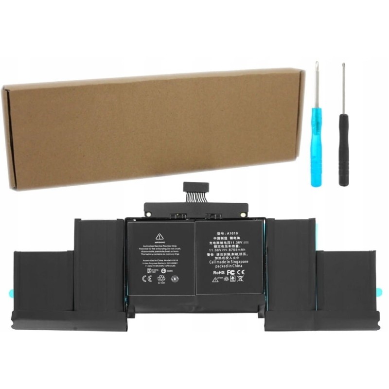 Bateria A1618 do Apple MacBook Pro 15