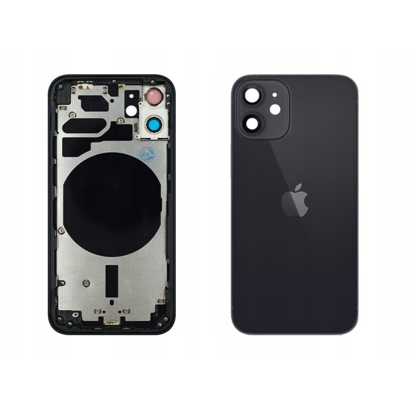 Obudowa Korpus do iPhone 12 Mini Czarny