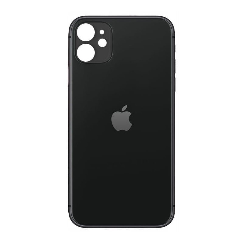 Klapka Plecki Tył iPhone 11 Black Duże oczko