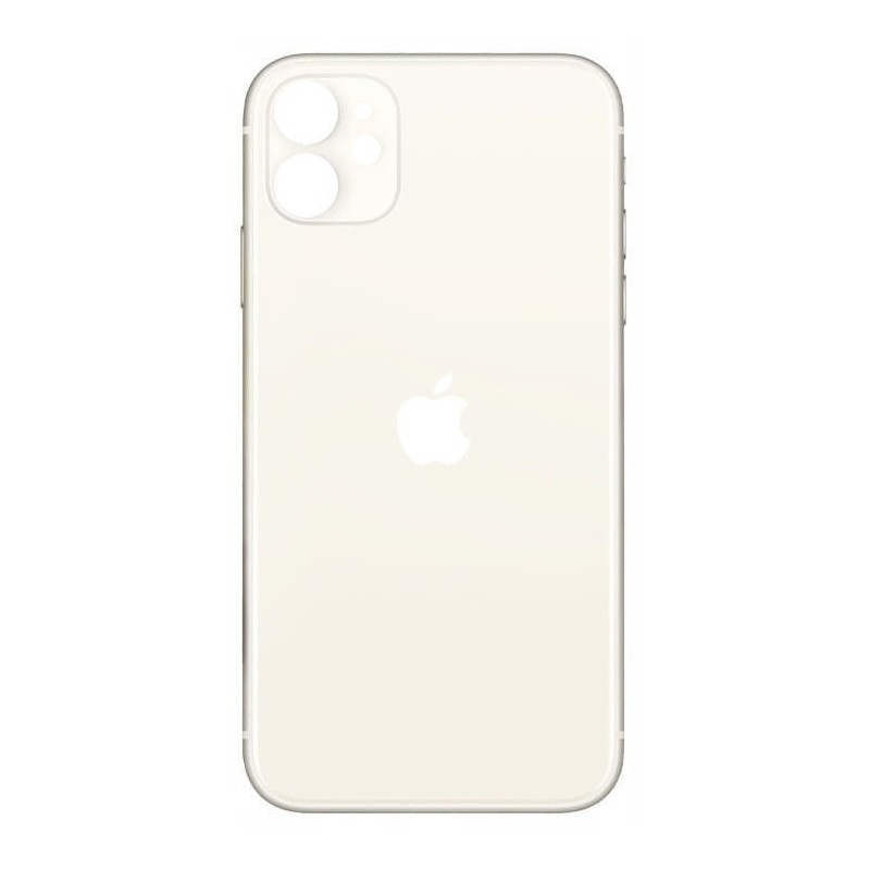 Klapka Plecki Tył iPhone 11 White Duże oczko