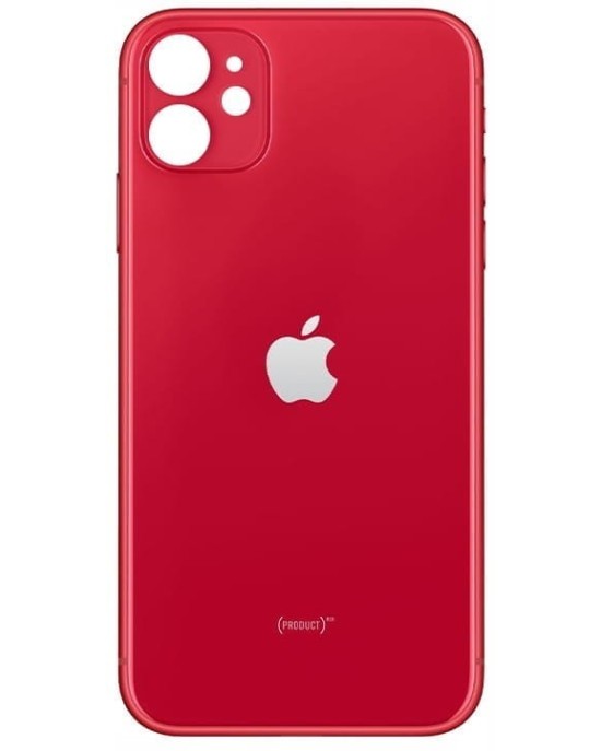 Klapka Plecki Tył iPhone 11 Red Duże oczko