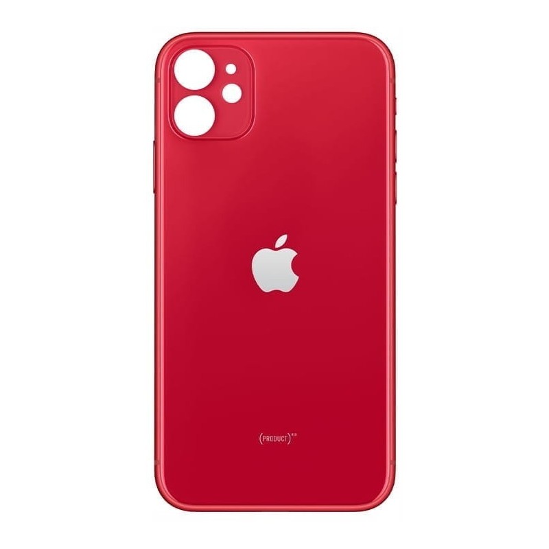 Klapka Plecki Tył iPhone 11 Red Duże oczko