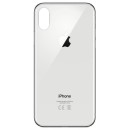 Klapka Plecki Tył iPhone X White Duże oczko