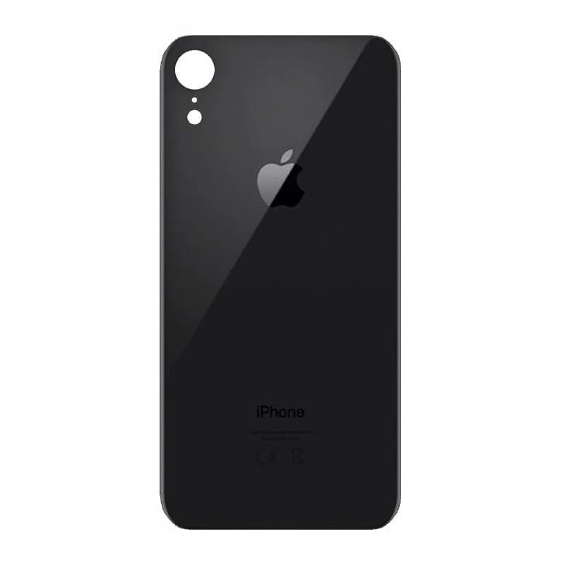 Klapka Plecki Tył iPhone XR Black Duże oczko