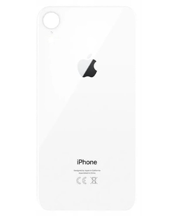 Klapka Plecki Tył iPhone XR White Duże oczko