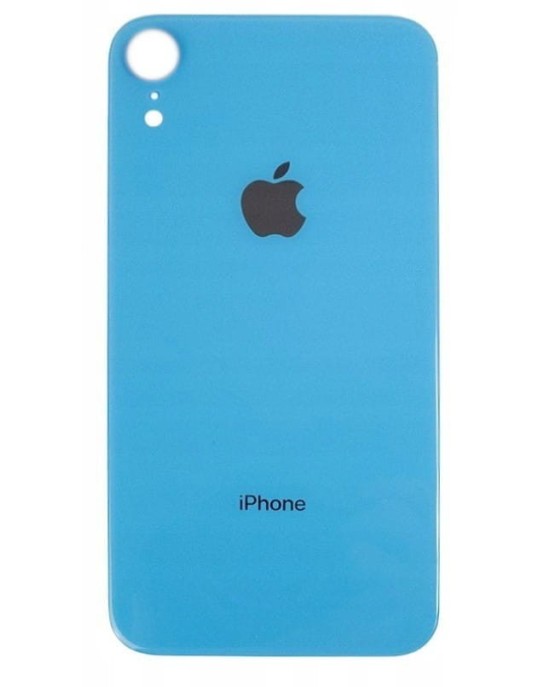 Klapka Plecki Tył iPhone XR Blue Duże oczko