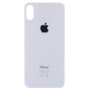 Klapka Plecki Tył iPhone XS White Duże oczko