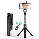 Statyw Selfie stick Tripod K12D z LED+ Pilot
