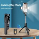 Statyw Selfie stick Tripod K12D z LED+ Pilot