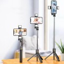 Statyw Selfie stick Tripod K12D z LED+ Pilot