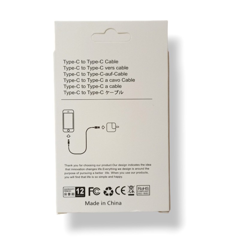 Kabel USB-C / USB-C do Apple iPhone 1m