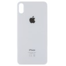 Klapka Plecki Tył iPhone XS Max Silver Duże oczko