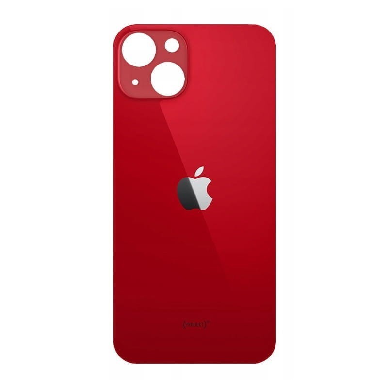 Klapka Plecki Tył iPhone 13 Red Duże oczko