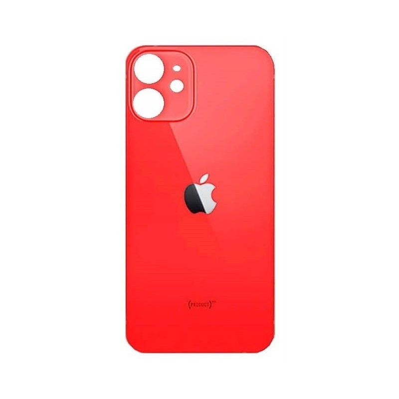 Klapka Plecki Tył iPhone 12 Mini Red Duże oczko