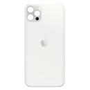 Klapka Plecki Tył iPhone 12 Pro Silver Duże oczko