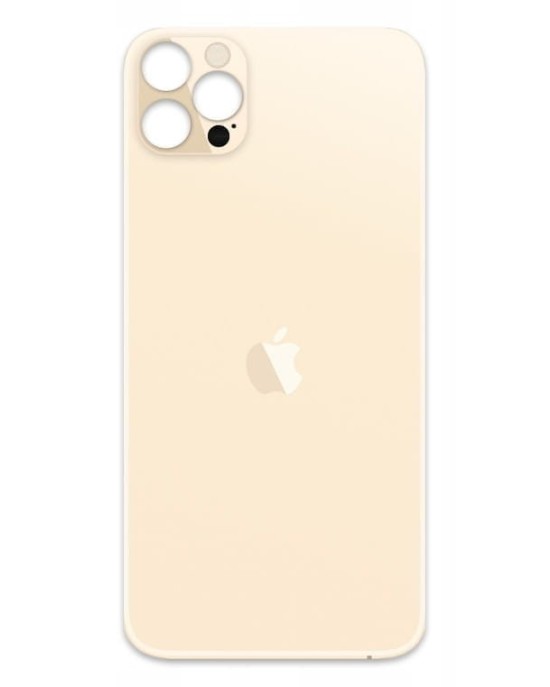 Klapka Plecki Tył iPhone 12 Pro Gold Duże oczko