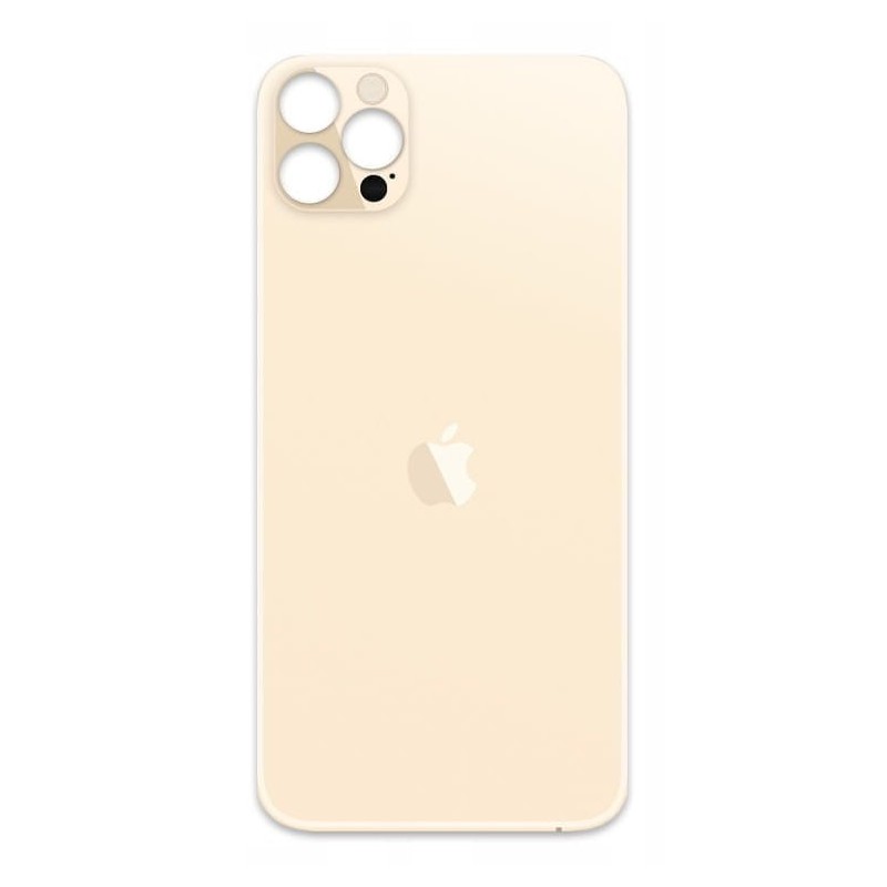 Klapka Plecki Tył iPhone 12 Pro Gold Duże oczko
