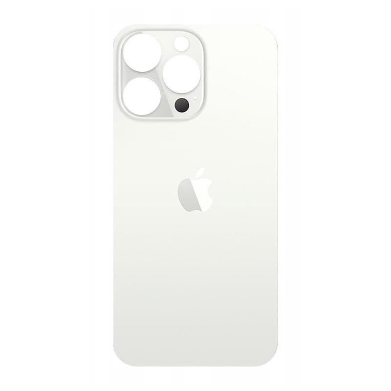 Klapka Plecki Tył iPhone 13 Pro Silver Duże oczko
