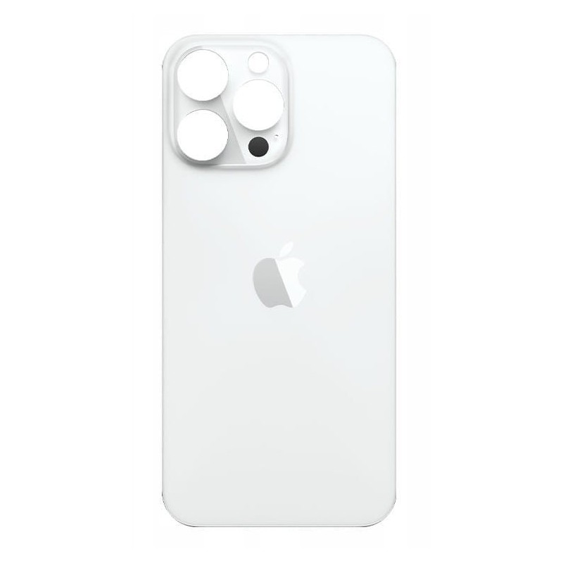 Klapka Plecki Tył iPhone 14 Pro Silver Duże oczko