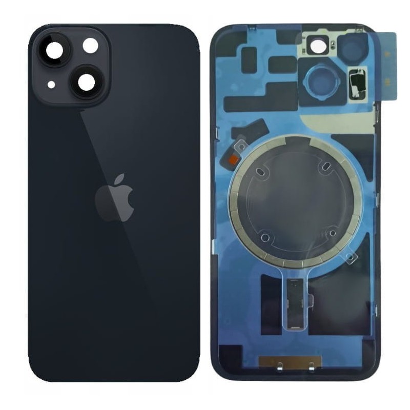 Klapka Plecki Tył iPhone 14 Midnight z Ramką i Magnesami