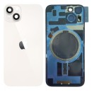 Klapka Plecki Tył iPhone 14 Starlight z Ramką i Magnesami MAGSAFE