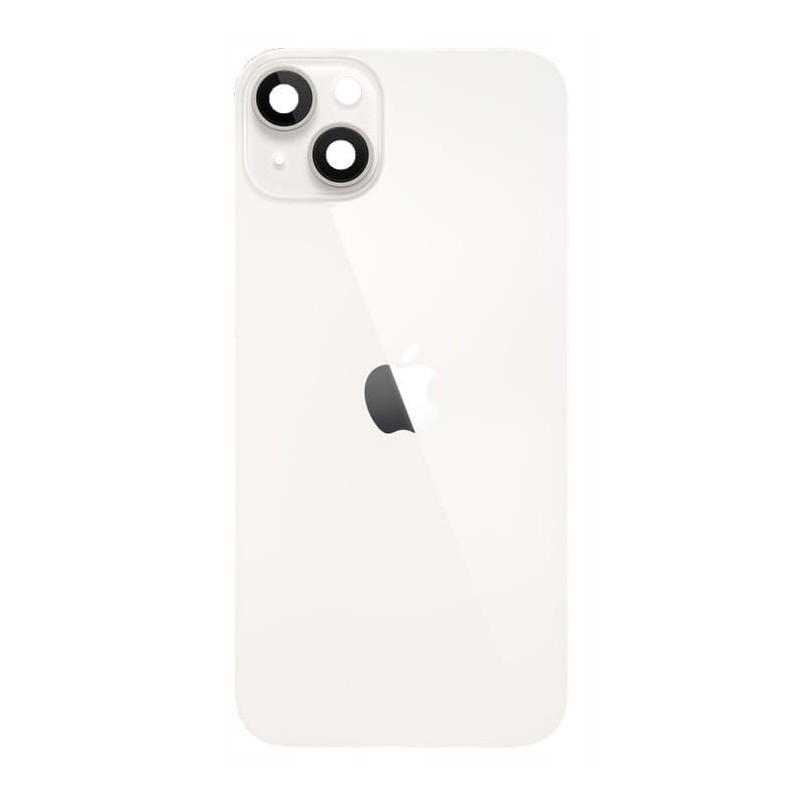 Klapka Plecki Tył iPhone 14 Starlight z Ramką i Magnesami MAGSAFE