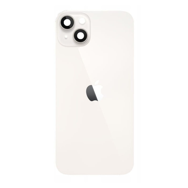 Klapka Plecki Tył iPhone 14 Plus Starlight z Ramką i Magnesami MAGSAFE