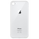 Klapka Plecki Tył iPhone 8 Silver Duże oczko