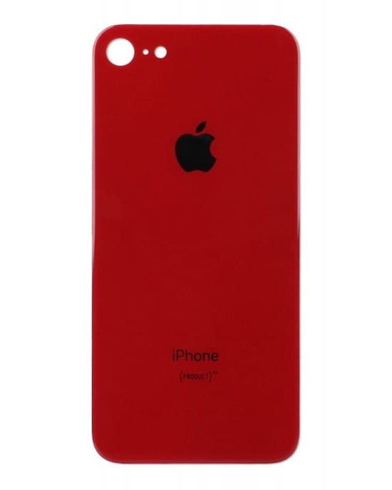 Klapka Plecki Tył iPhone 8 Red Duże oczko