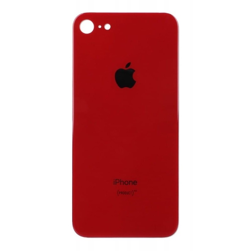 Klapka Plecki Tył iPhone 8 Red Duże oczko