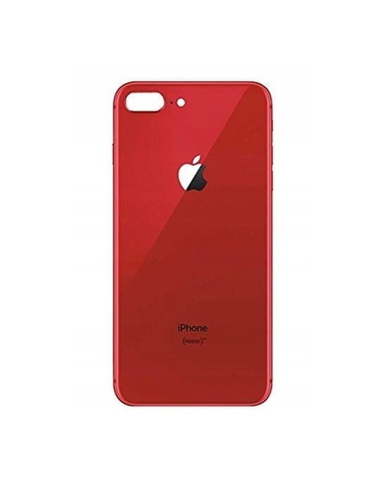 Klapka Plecki Tył iPhone 8 Plus Red Duże oczko