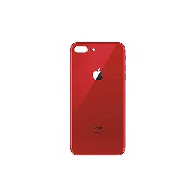Klapka Plecki Tył iPhone 8 Plus Red Duże oczko