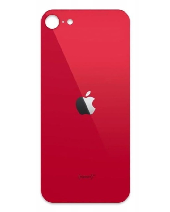 Klapka Plecki Tył iPhone SE 2020 Red Duże oczko