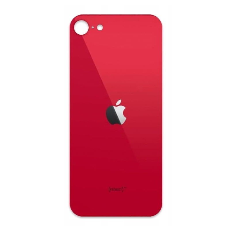 Klapka Plecki Tył iPhone SE 2020 Red Duże oczko