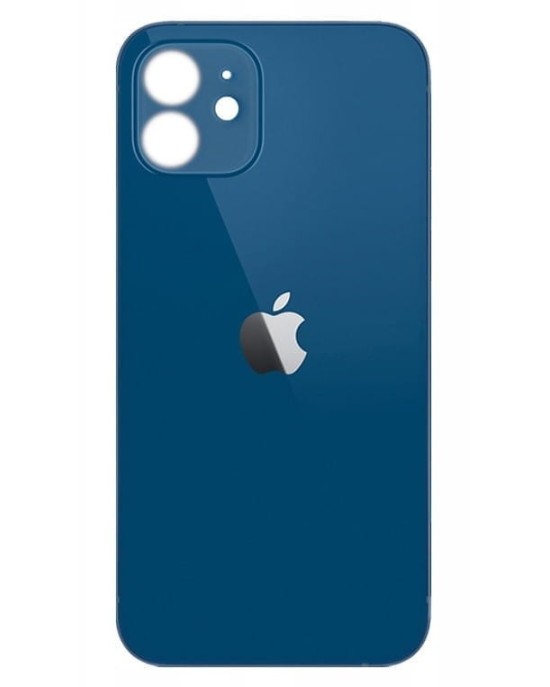 Klapka Plecki Tył iPhone 12 Blue Duże oczko HQ