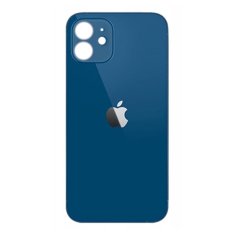Klapka Plecki Tył iPhone 12 Blue Duże oczko HQ