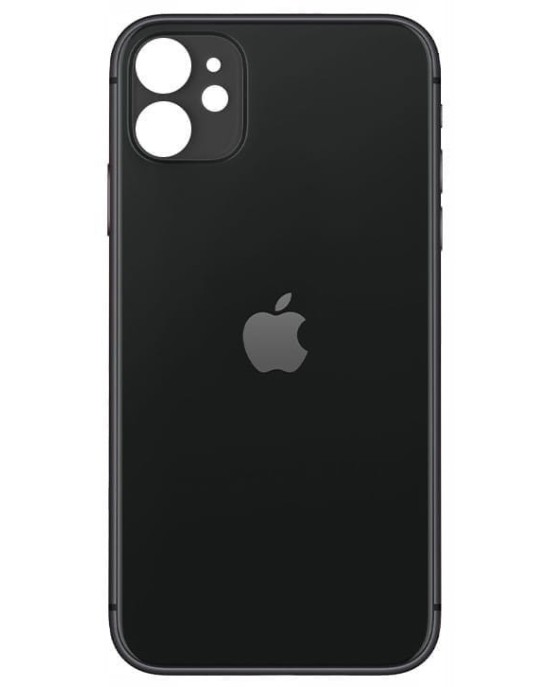 Klapka Plecki Tył iPhone 11 Black Duże oczko HQ