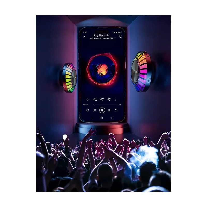 duraMOBI bezprzewodowy głośnik Bluetooth LED RGB