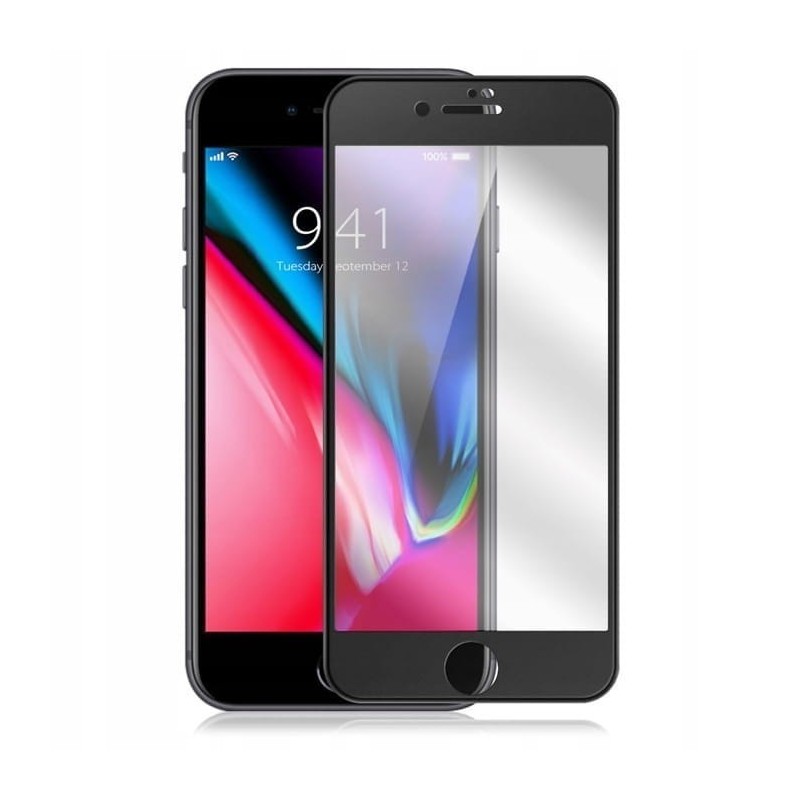 Szkło hartowane Full Cover 9H iPhone 6 / 6S Czarny
