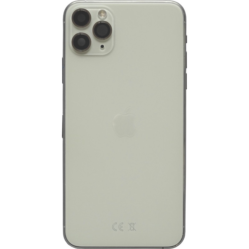 Obudowa Korpus z Taśmami do iPhone 11 Pro Max Silver