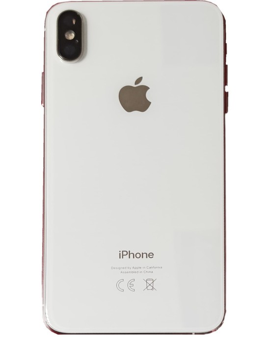 Obudowa Korpus z Taśmami do iPhone XS Silver